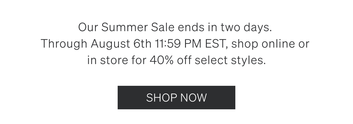 SALE ENDS SOON| [SHOP NOW]