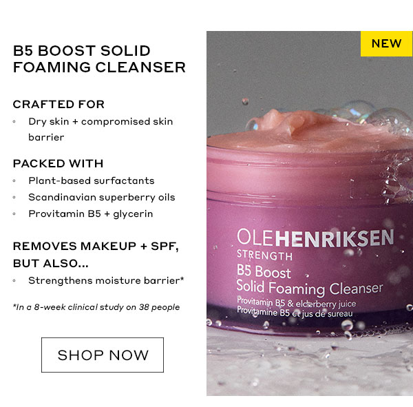 B5 BOOST SOLID FOAMING CLEANSER