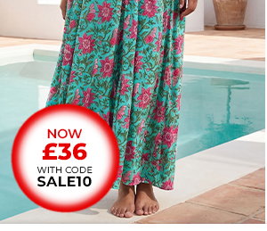 Summer Days Printed Maxi Dress