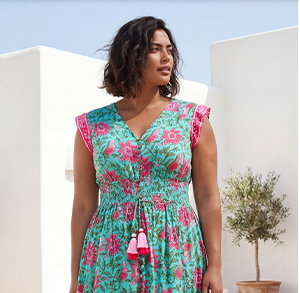 Summer Days Printed Maxi Dress