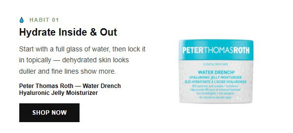 PETER THOMAS ROTH Water Drench Hyaluronic Jelly Moisturizer 1.7 oz.