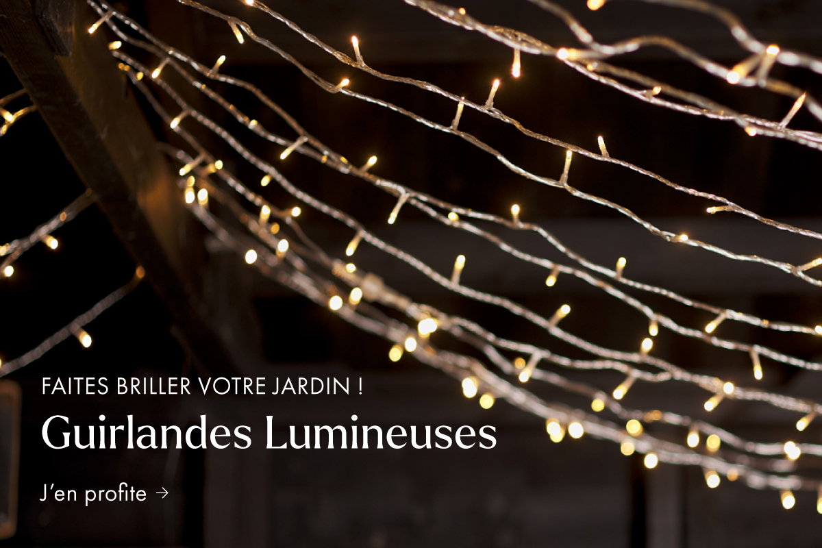 Guirlandes lumineuses pour vos soirées