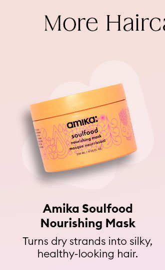 Amika Soulfood Nourishing Mask - turns dry strands into silky, healthy-looking hair