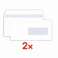 2x enveloppes DLplus
