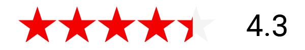4-3 STAR RATING