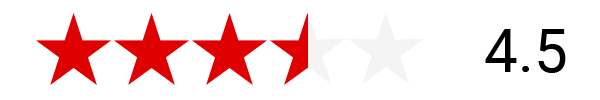 4-5 STAR RATING