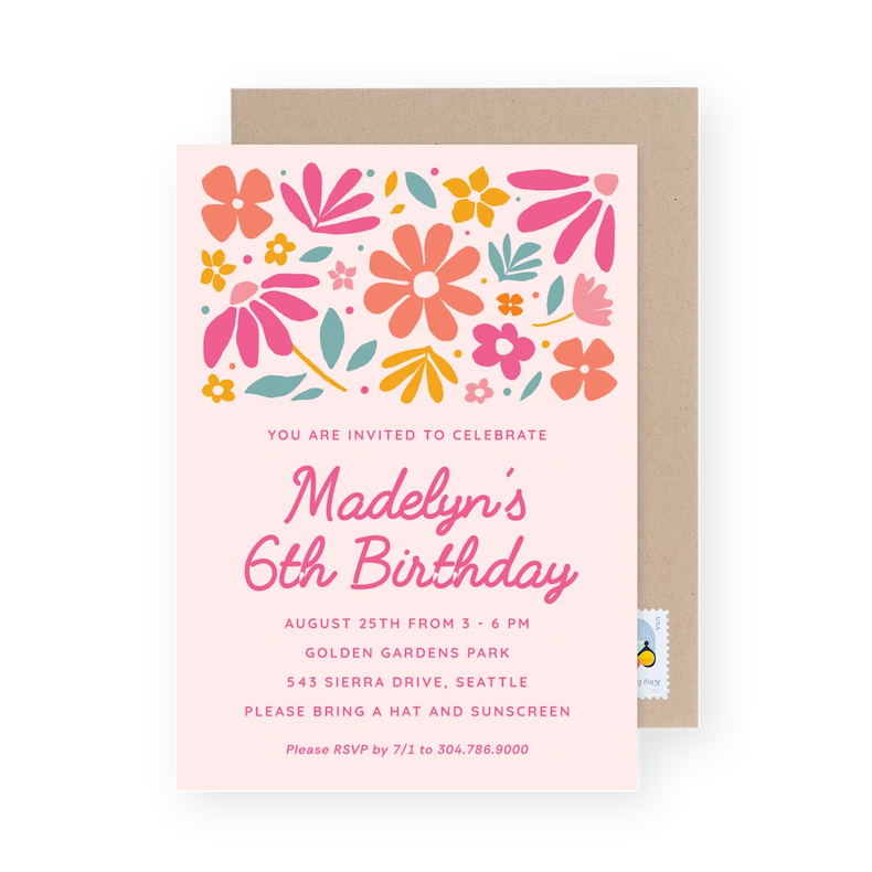 Kids Party Invitations