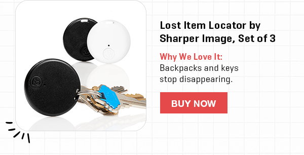 Lost Item Locator by Sharper Image (Set of 3)