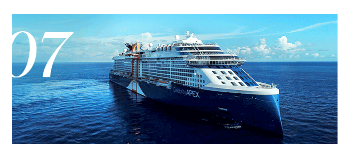 7. Celebrity Cruises