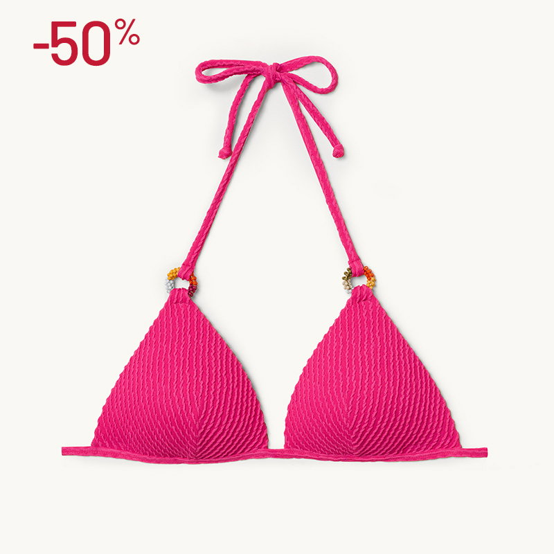 Reggiseno Triangolo Fisso Push Up