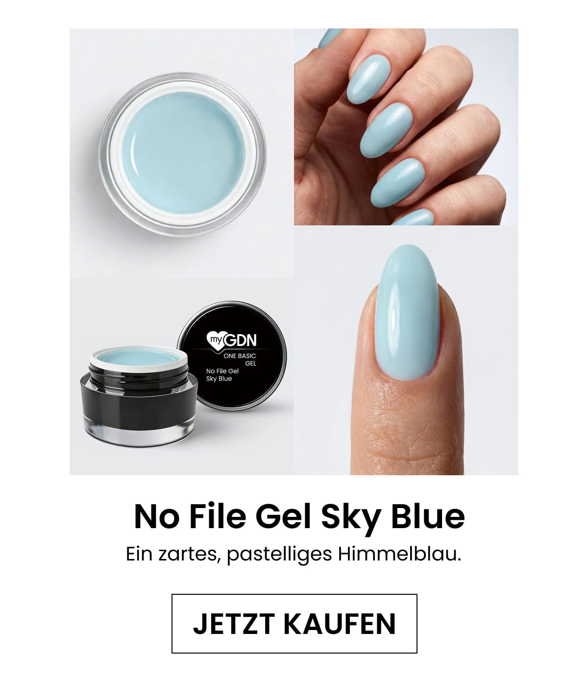 No File Gel Sky Blue