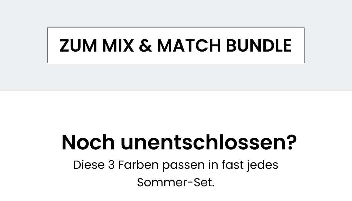 Noch unentschlossen?