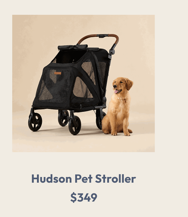 Hudson Pet Stroller $349