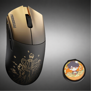 WLMOUSE x FEIRENZAI Beast G MEDIUM kabellose Gaming-Maus, 8.000Hz - schwarz