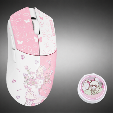 WLMOUSE x FEIRENZAI Beast G Mini kabellose Gaming-Maus, 8.000Hz - pink