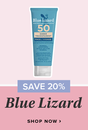 Save 20% on Blue Lizard
