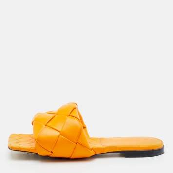Lido Size 38 Orange Intrecciat