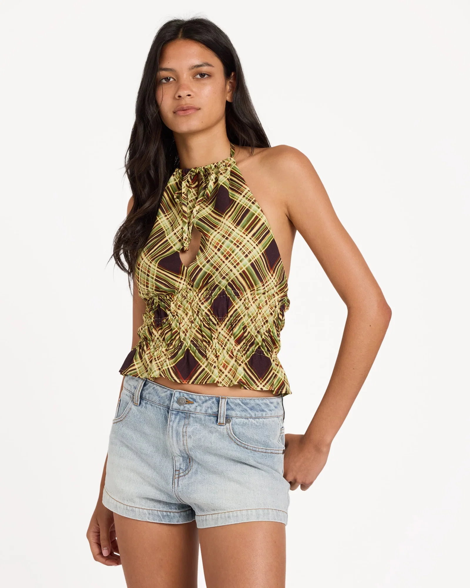 Womens Harper Halter Top