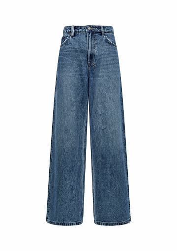 BOYFRIEND JEAN FRENCHIE BLUE