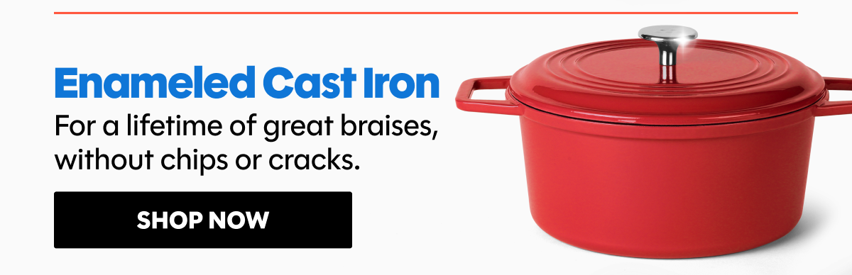 Enameled cast iron