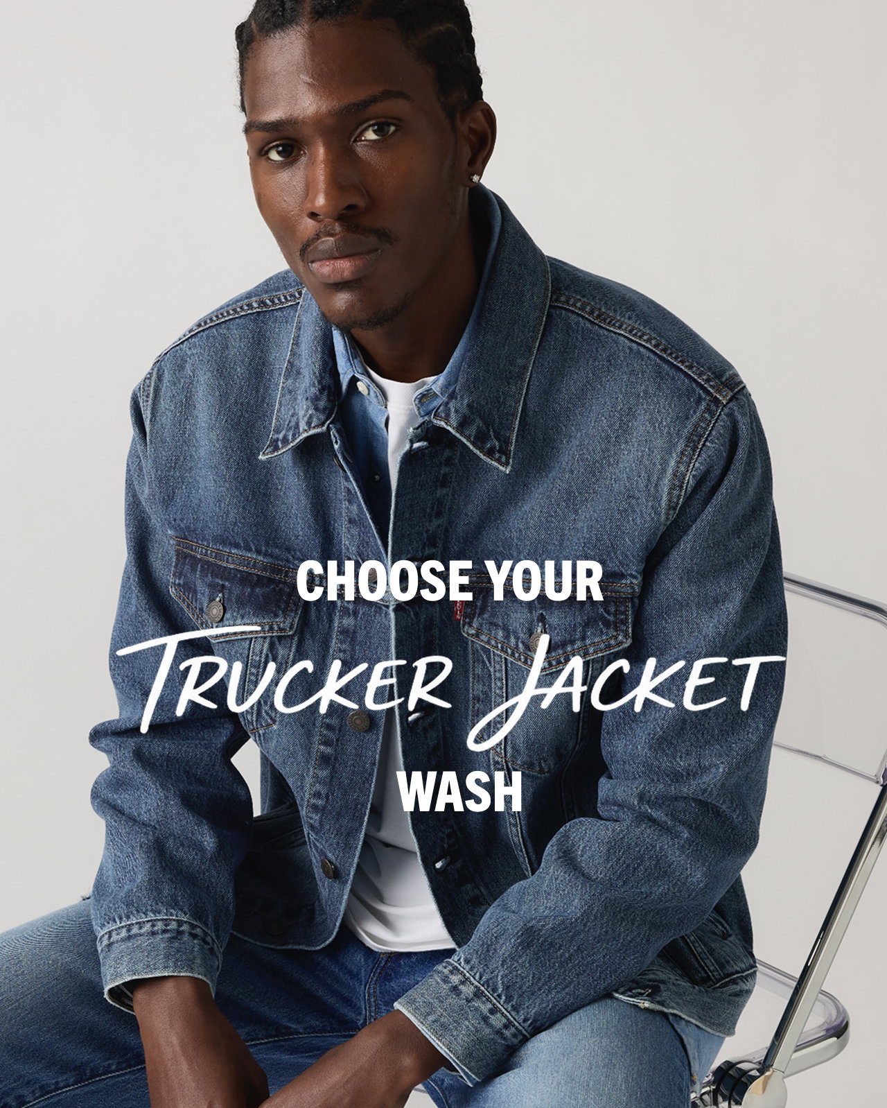CHOOSE YOUR TRUCKER JACKET WASH