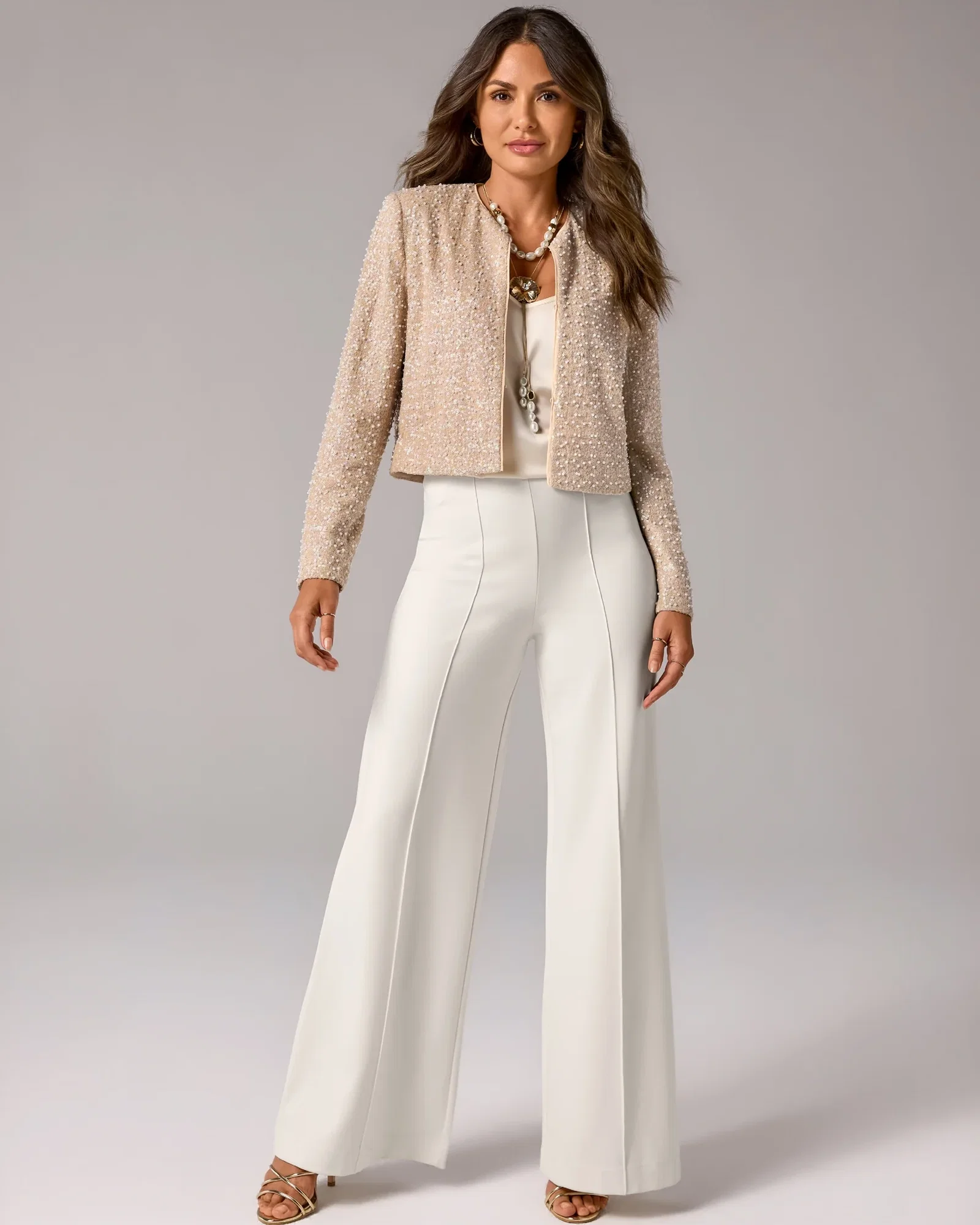 Image of Malibu Ultimate Pull-On Ponte Pant Off White