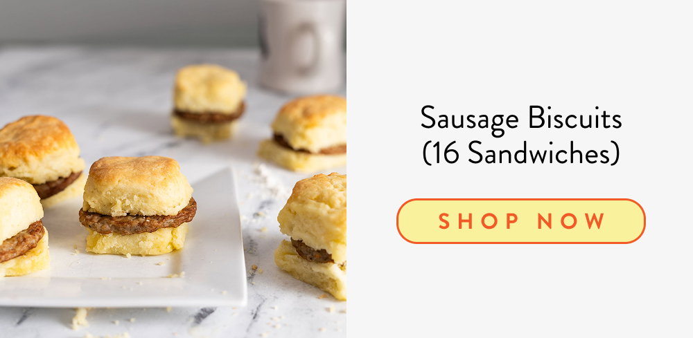 Sausage Biscuits (16 Sandwiches)