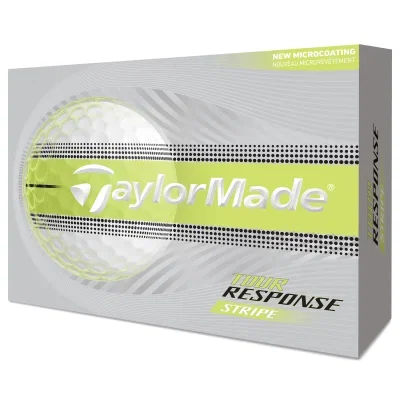 Image of TaylorMade Tour Response Neon Stripe Golf Balls