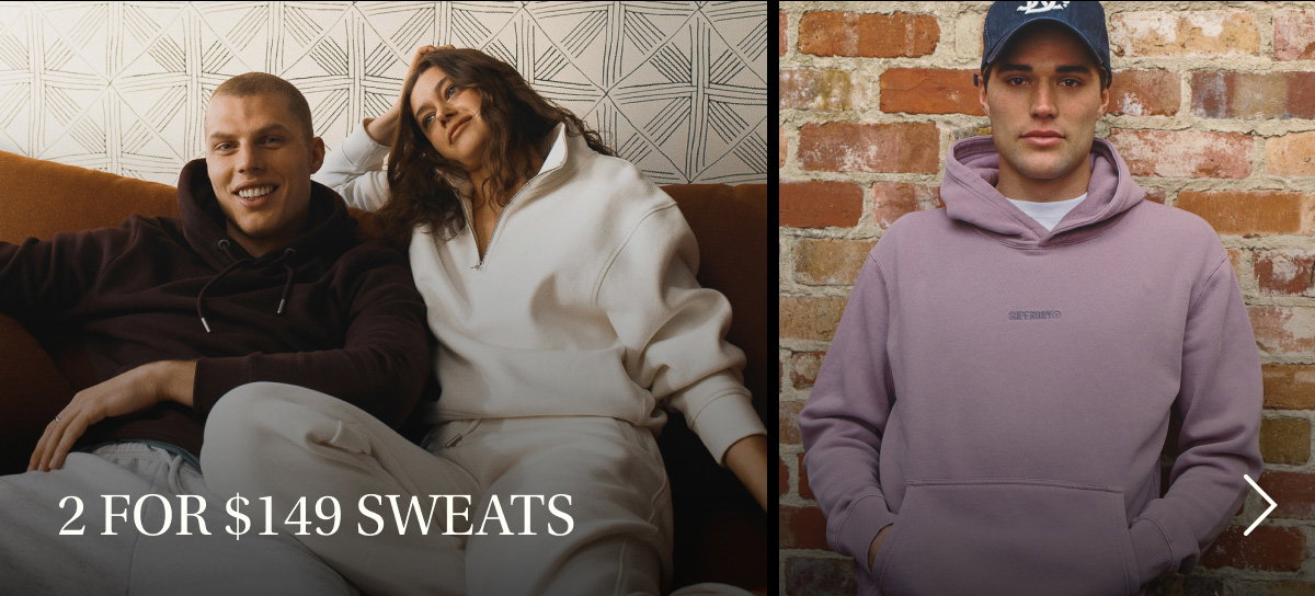 Shop Now: 2 for $149 Sweats