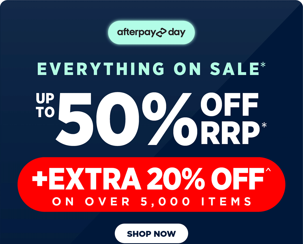 OVERSTOCK CLEARANCE SALE UP TO 55% OFF RRP* ALL THIS STOCK MUST GO! SHOP NOW
