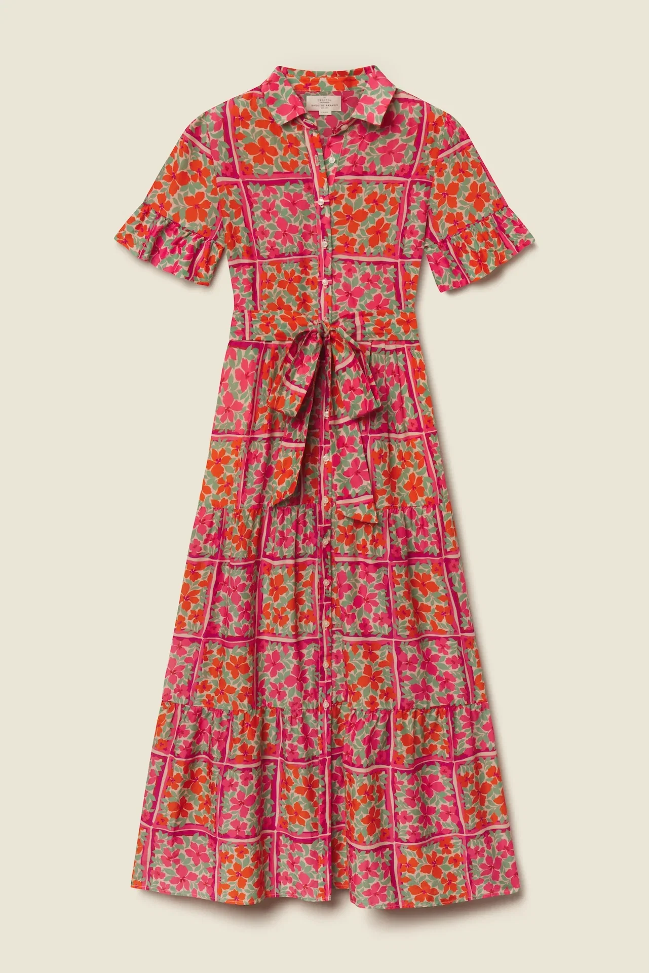 Image of Martine Dress Botanic Tile