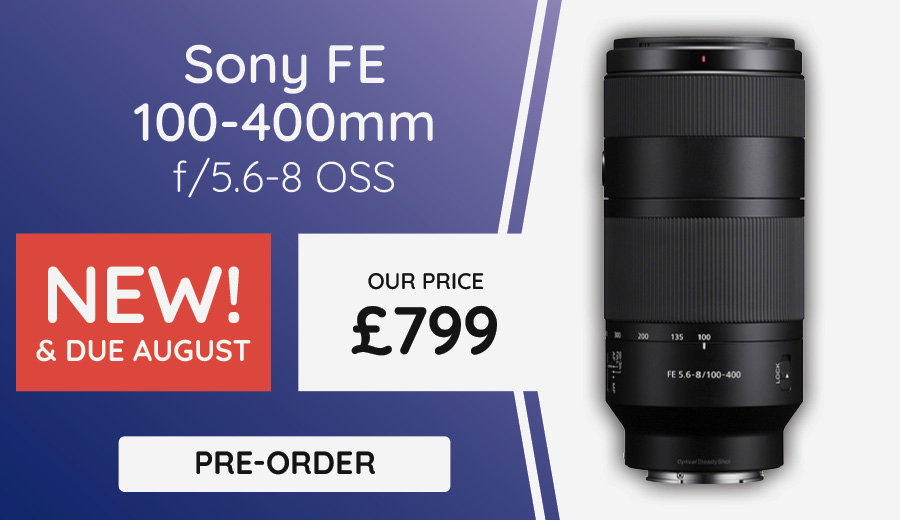 Sony FE 100-400mm Desktop