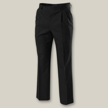 Image of Permanent Press Pleat Front Pant