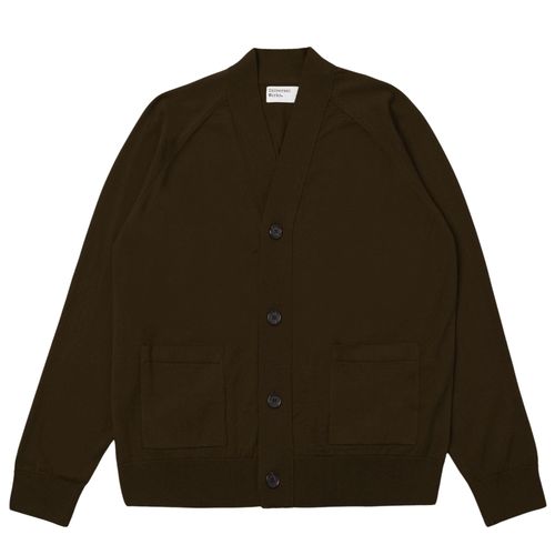 Universal Works Loose Cardigan II Merino - Espresso