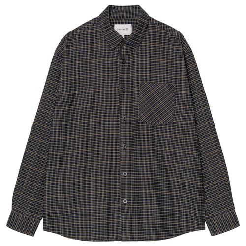 Carhartt WIP Long Sleeve Todrick Shirt - Blue