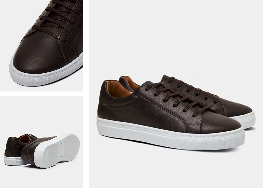 Chocolate Brown Tennis Trainer