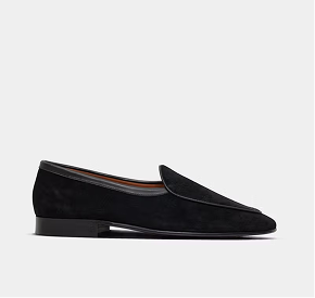 Black Belgian Loafer