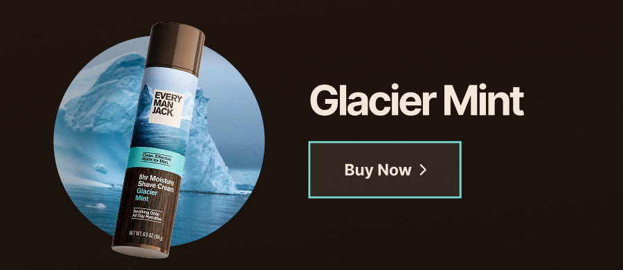 Glacier Mint 8H Moisture Shave Cream