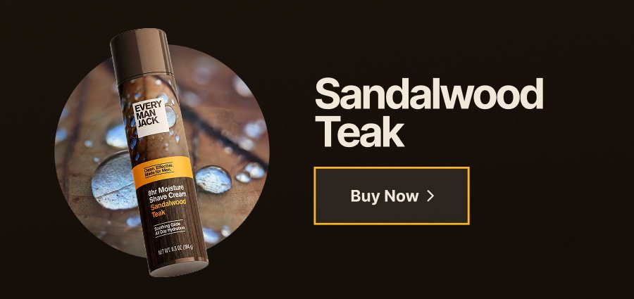 Sandalwood Teak 8H Moisture Shave Cream