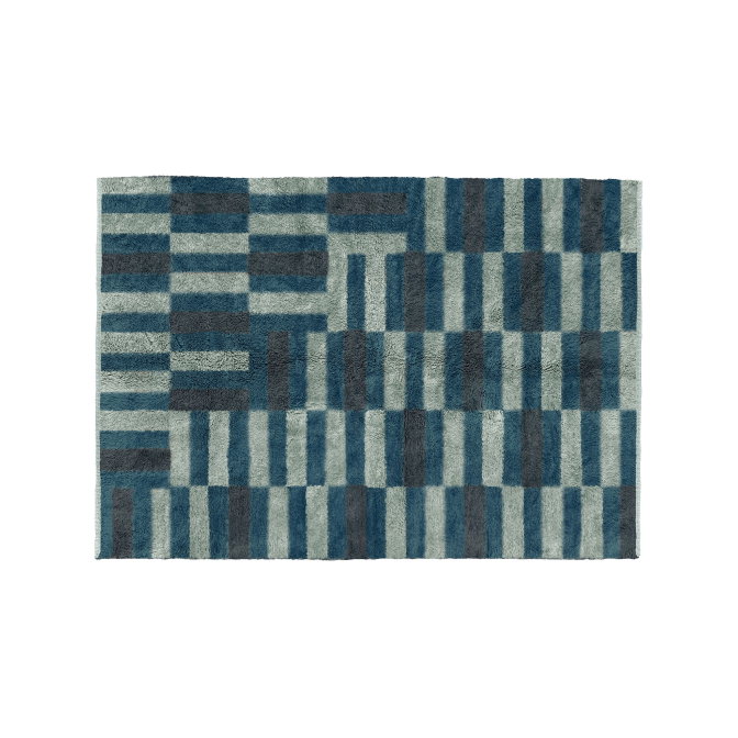 Weft Knotted Rug