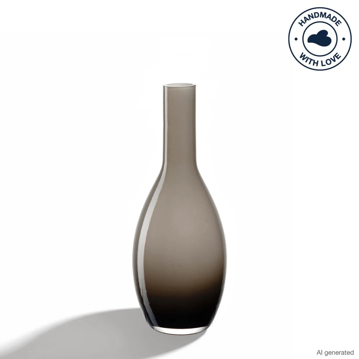 Image of Vase BEAUTY 18 cm braun