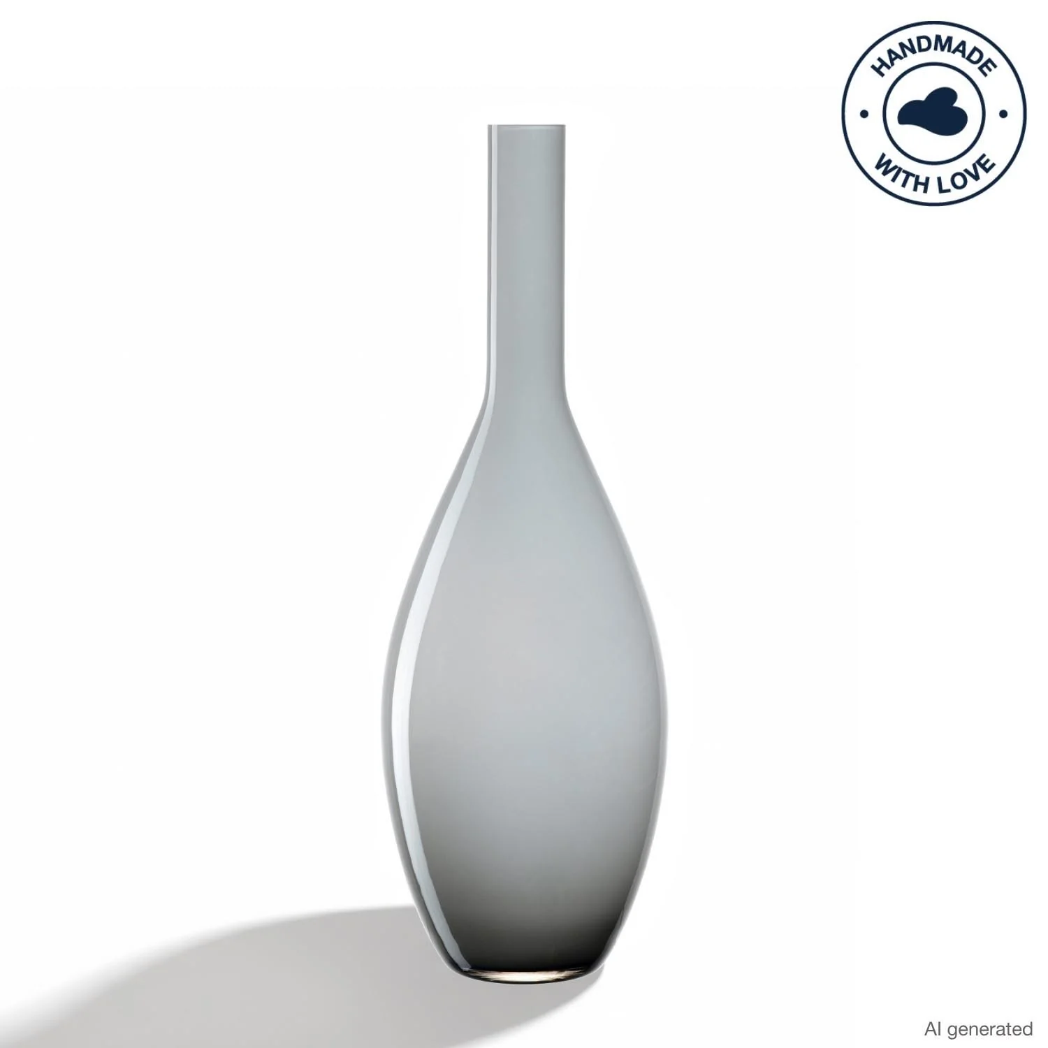 Image of Vase BEAUTY 39 cm grau