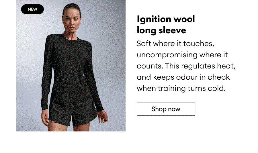 Ignition wool long sleeve | Shop now 