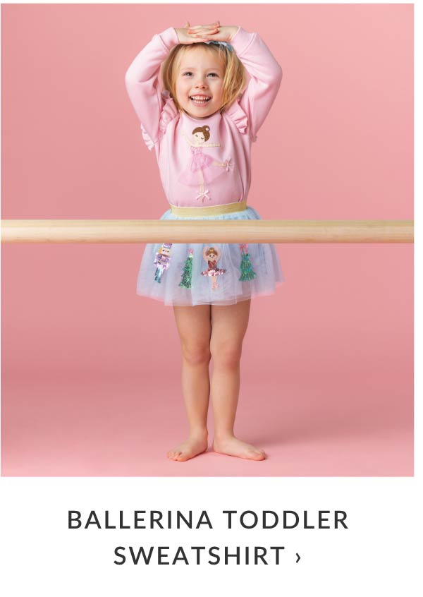 Ballerina Toddler Sweatshirt
