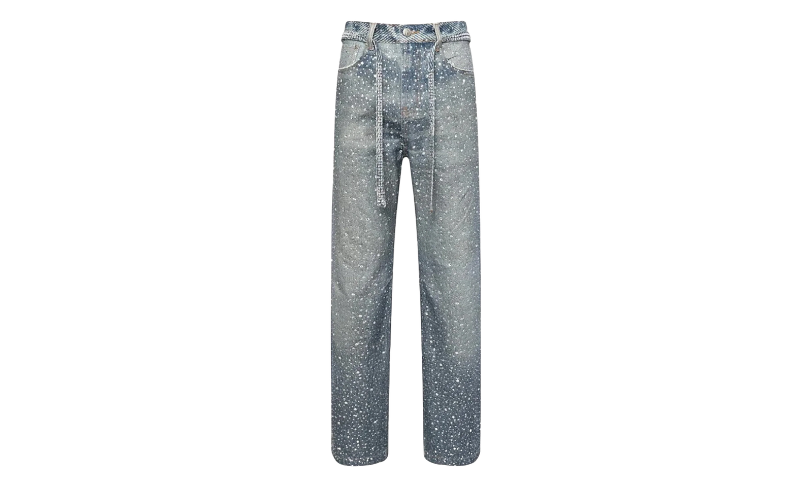3D PRINTED WASHED SWAROVSKI DIAMOND JEAN 