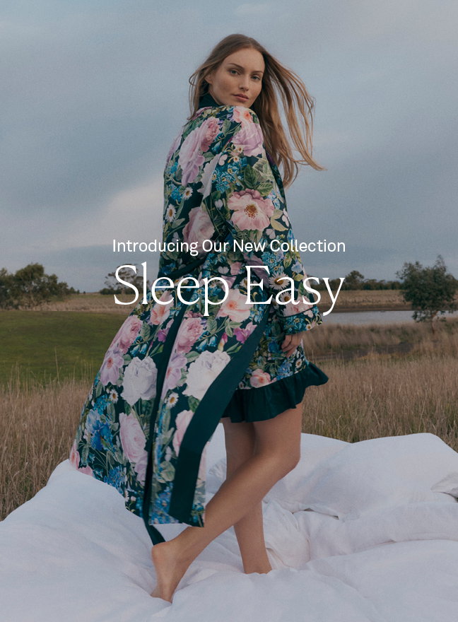 Introducing our new sleepwear collection: Sleep Easy