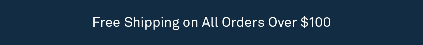 Free Shipping Over $100