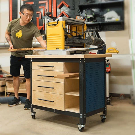 Mobile work table