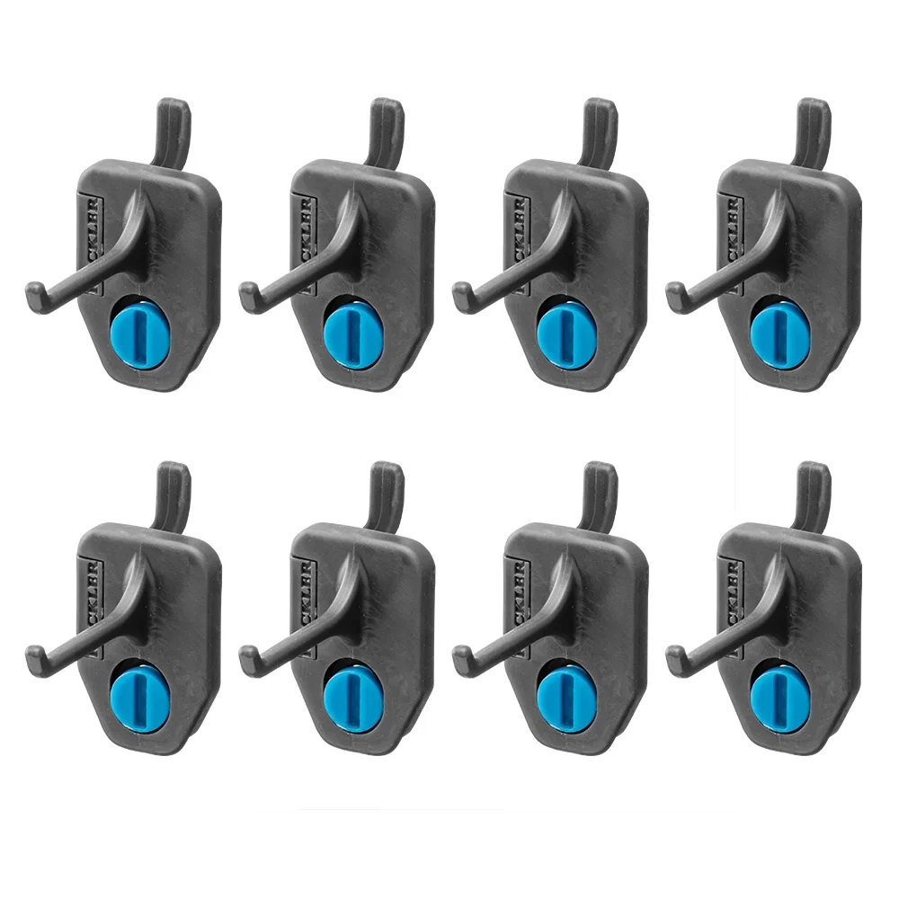 Rockler Hang-Tight Thin Post Pegboard Hooks, 8-Pack