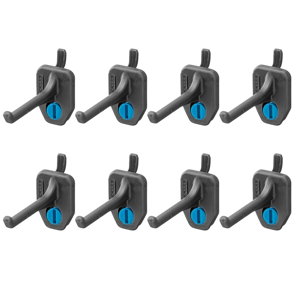 Rockler Hang-Tight 2'' Straight Post Pegboard Hooks, 8-Pack